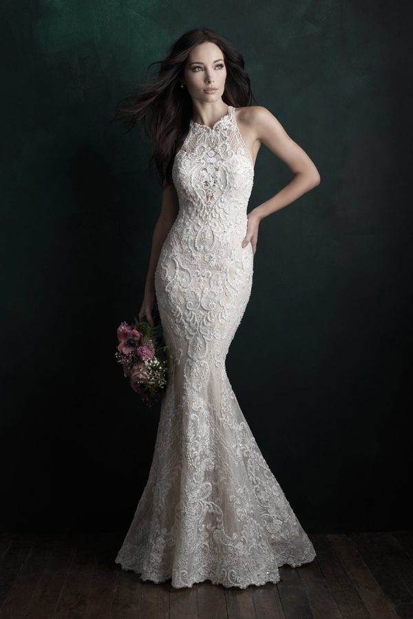 C508 Allure Couture Fit and Flare Bridal Gown