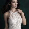 C508 Allure Couture Halter Neck Bridal Gown