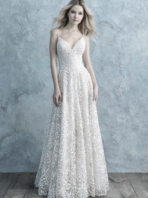 9669 Allure Bridals Sheath Wedding Dress