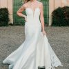 9717 Allure Bridals Stretch Mikado Wedding Dress
