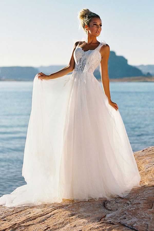 Classic Lines Bridal Gown