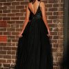 JX3004-Black Jadore Bridesmaid Dress