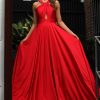 JX3068-Red Jadore Bridesmaid Dress