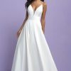 Allure Romance 3405 A satin finish ballgown