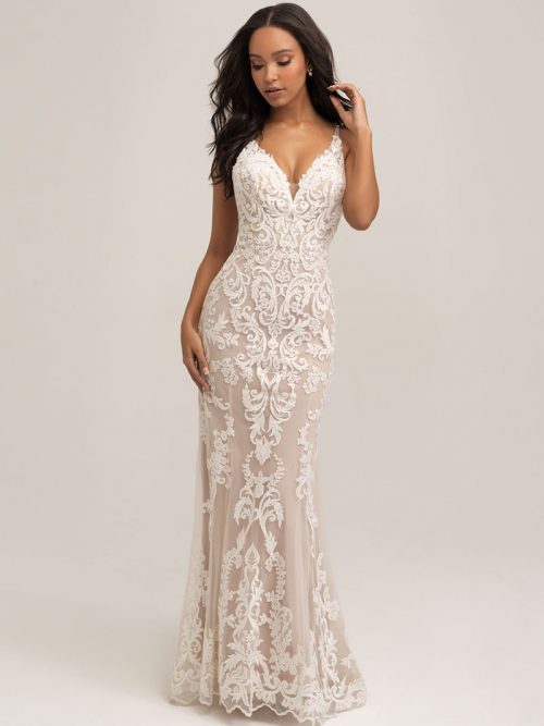 Allure Romance 3459 Sleeveless Wedding Dress