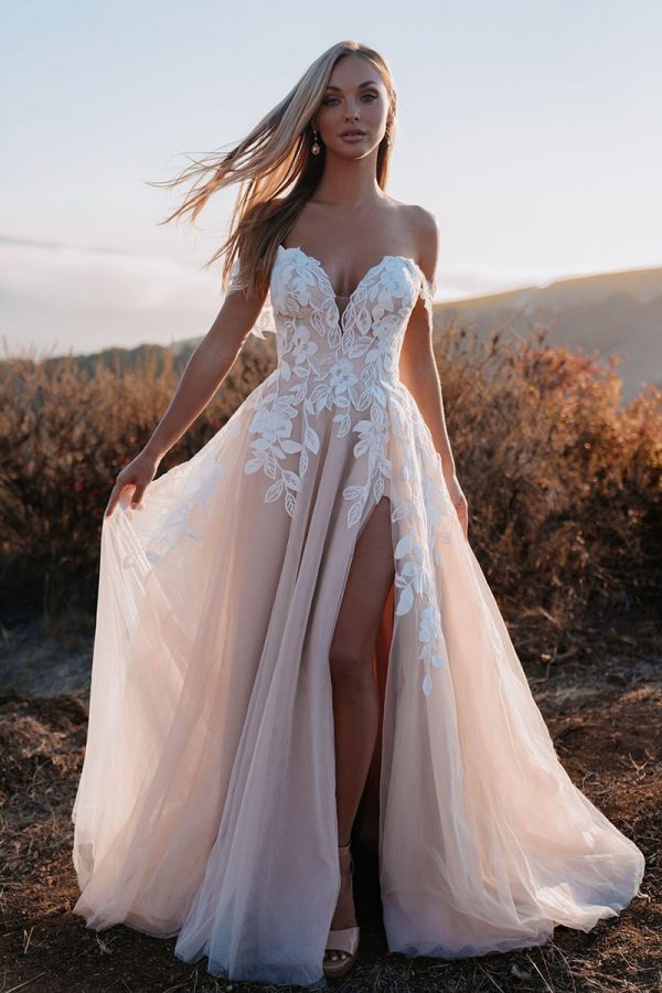 Allure Romance 3500 Bohemian Beauty Wedding Dress