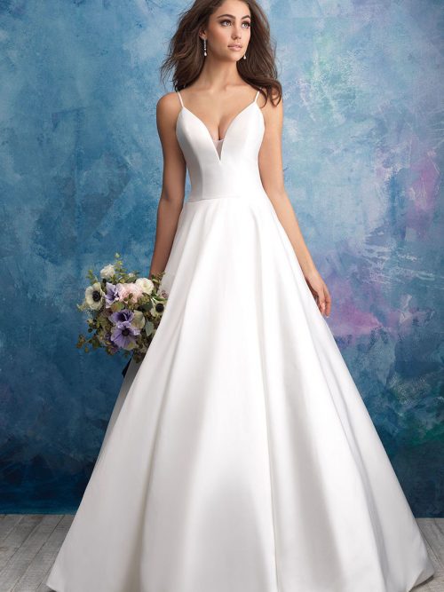 Strappy Wedding Dress Allure Bridals 9570