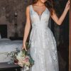 Allure Bridals 9657 sleeveless, A-line Wedding Dress