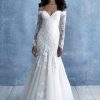 Long-Sleeved Lace Wedding Dress Allure Bridals 9706