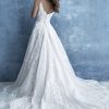 Wedding Dress Allure Bridals 9718 with Textured sheet lace