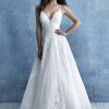 Wedding Dress Allure Bridals 9718 with Textured sheet lace