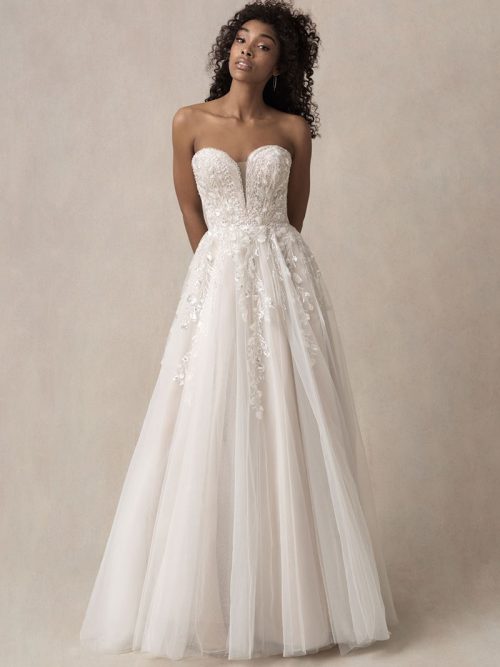 Allure Bridals 9852 Strapless Gown