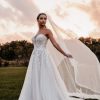 Allure Bridals 9852 Strapless Gown