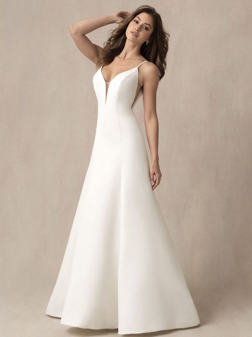 Strappy A-Line Wedding Dress | Allure Bridals 9862