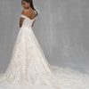 Allure Couture C520 Dimensional Texture off-shoulder Wedding Dress