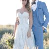 Allure Couture Strapless Wedding Dress C481