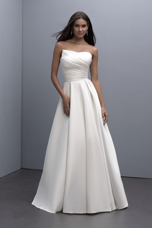 Sculptural Fabric Madison James MJ708 Wedding Dress