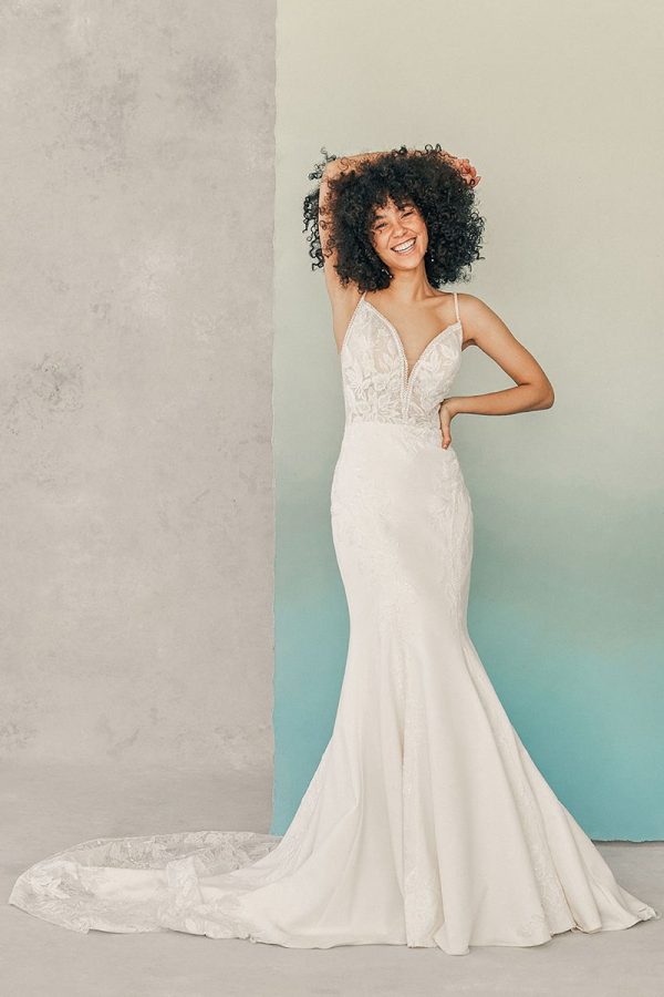 Madison James MJ751 Wedding Dress appliquéd