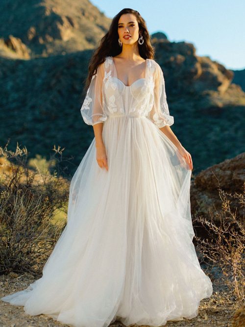 Wilderly Bride Bridal Gown F235 Justina with JustinaÕs bodice