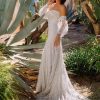 F237/CALLIE Wilderly Bridals Removable Sleeves Wedding Dress