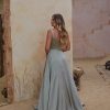 TO2429 Tania Olsen Moana Bridesmaid Dress light satin