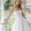 C762 Allure Couture Modern Wedding Dress