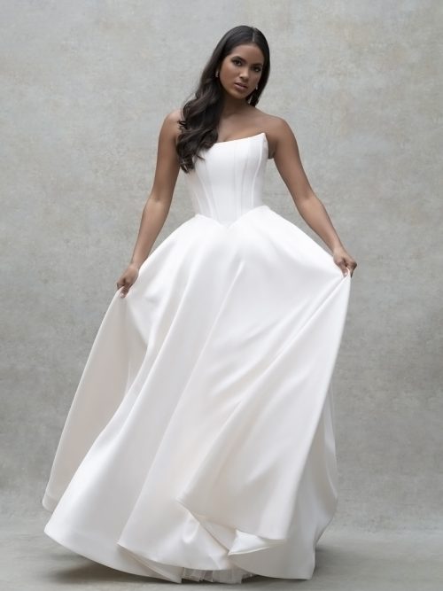 A-line Flora gown
