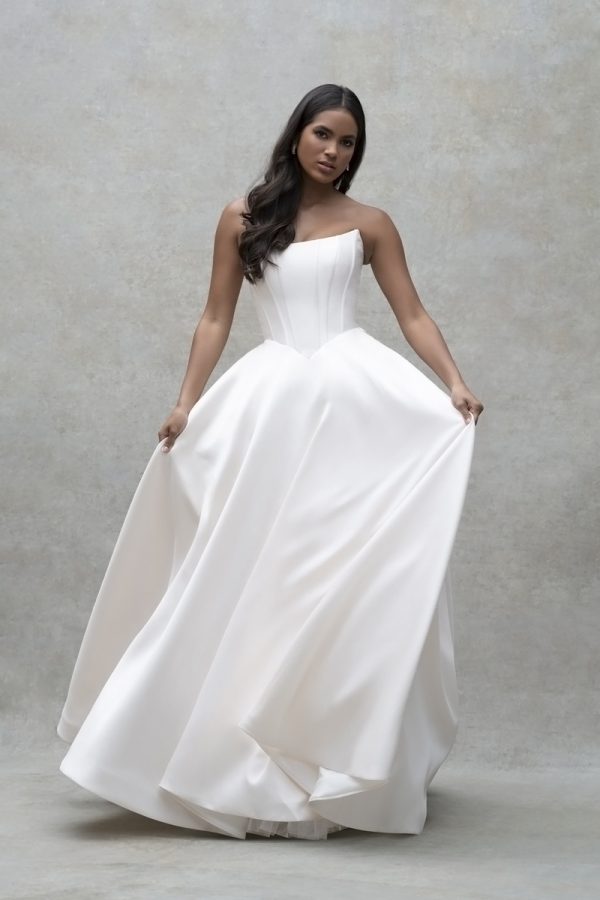A-line Flora gown