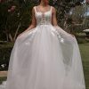 Vintage White A-Line Wedding Dress Tania Olsen