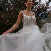 Vintage White A-Line Wedding Dress Tania Olsen