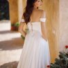 Off White A-Line Wedding Dress